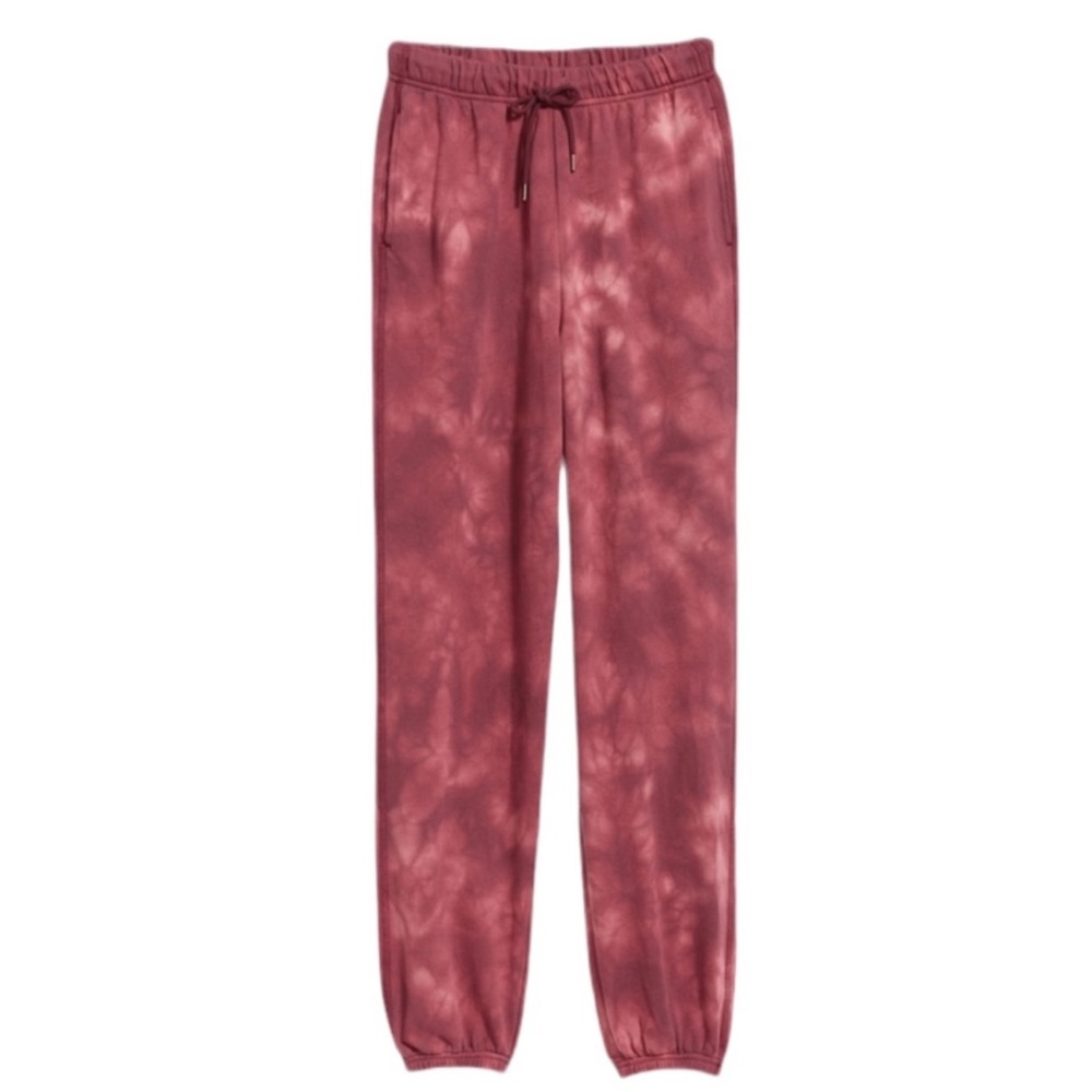 NWT Red Tie-dye Sweatpants Women’s Old Navy size Small - Picture 11 of 12
